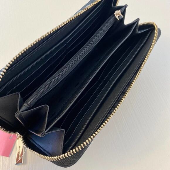 Kate Spade staci large continental wallet beige multi - Picture 5 of 7